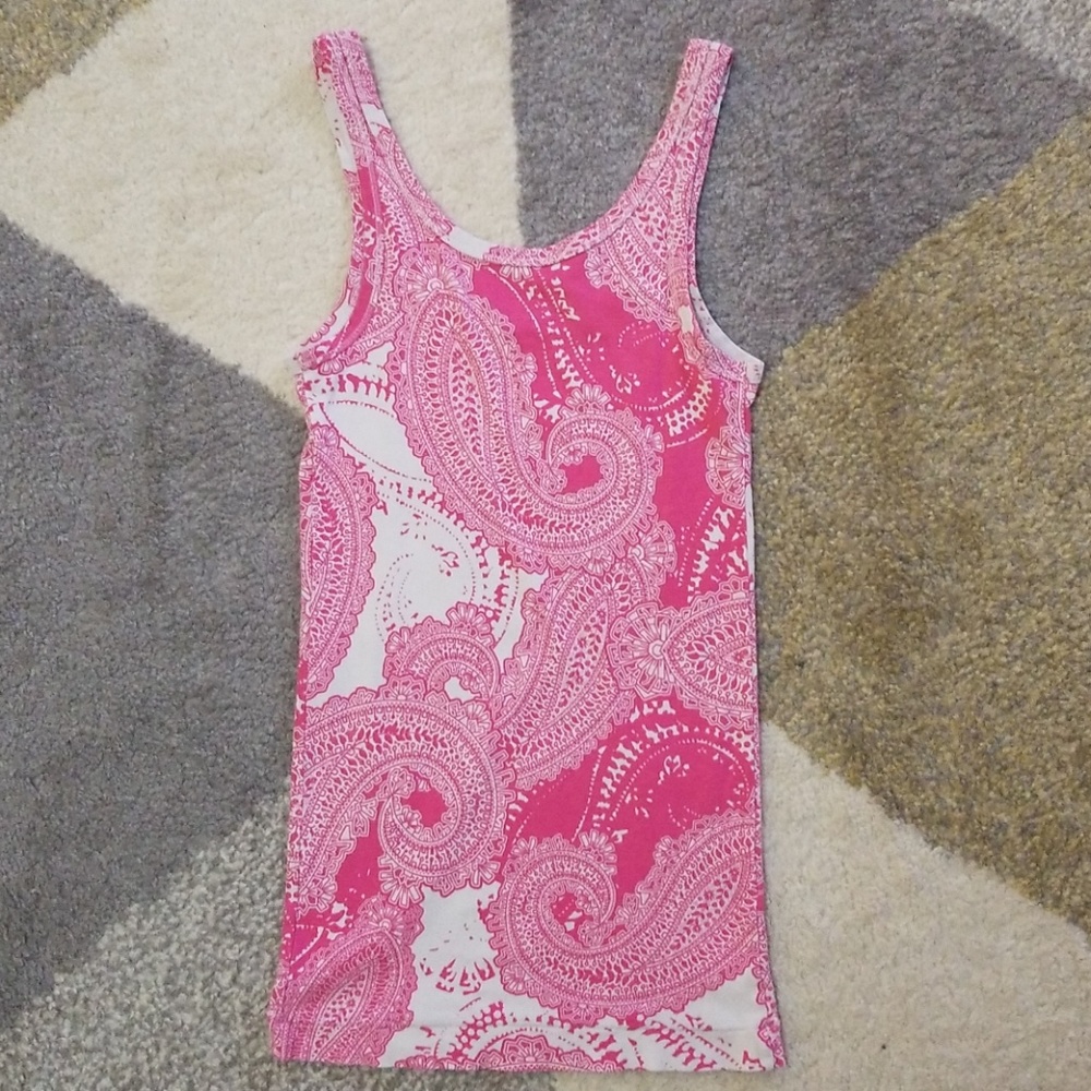 3/$15🍎Banana Republic Paisley Tank - Size S - Picture 6 of 6